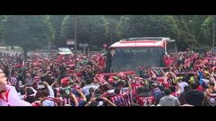 Recibimiento Sporting