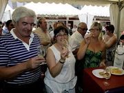 Imagen de archivo de la Feira do Vi�o de Monterrei.
