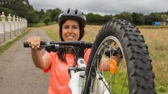 Os de Patricia Bello son anos e anos de participaci�n no D�a da Bici. Esta imaxe v�n de facer xa os dez anos