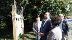 El presidente del Principado, Adri�n Barb�n, visita el Concejo de San Tirso de Abres.