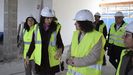La conselleira de Vivienda, Mara Martnez Allegue, y la alcaldesa de Santiago, Goretti Sanmartn
