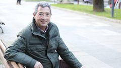 El exalcalde de Carballo, Manuel Varela, fotografiado recientemente en su municipio