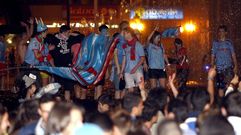 Celebraci�n de la permanencia en el a�o 2013
