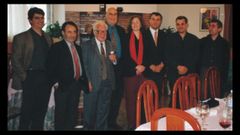 Valc�rcel, Casares, Fern�ndez del Riego, Acu�a, Di�guez, Dom�nguez Alberte, Nicol�s e Bern�rdez.