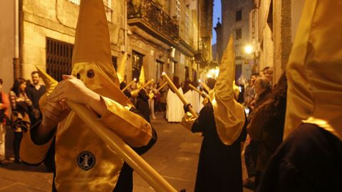 Salida de la iglesia de Santa Mara del Camino de la procesin de la Humildad