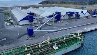 Imagen del puerto exterior de A Coru�a