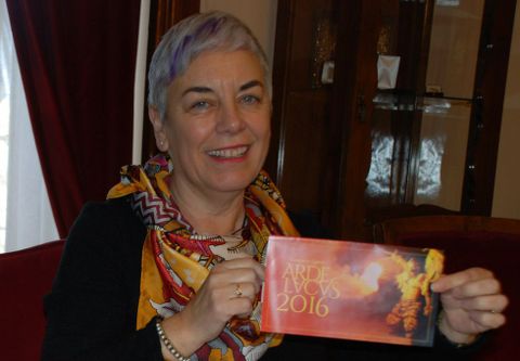 Carmen Basadre, ayer.