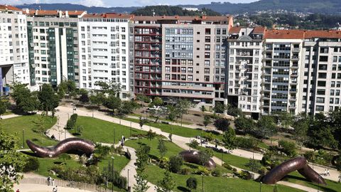 Una gran mi�oca preside la plaza nacida en Coia a mediados de los a�os noventa.