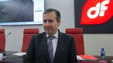 El presidente de Duro Felguera, Eduardo Espinosa