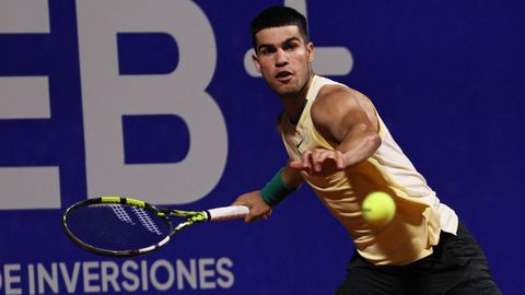 Carlos Alcaraz, en el  Argentina Open