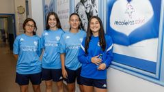 Aline, Noa, Candela y Nair, antes del reconocimiento m�dico