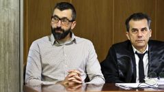 C�sar Adrio, acusado del asesinato de Ana Enjamio, durante el juicio