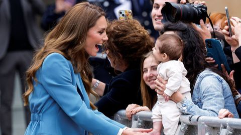 Kate Middleton despierta pasiones en Italia