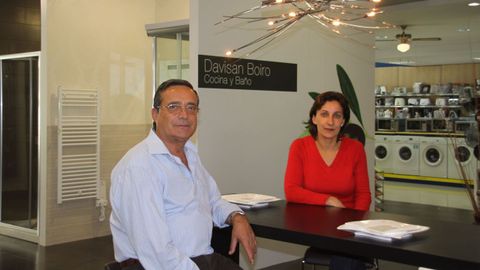 David Santos con su hija Begoña en una imagen de archivo