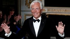 El diseador Georgio Armani fue uno de los revolucionarios de la moda