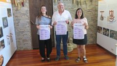 Presentaci�n do cartel das novas actividades no museo de Golmar