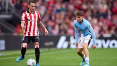 Javi Rodr�guez presionando a Berenguer