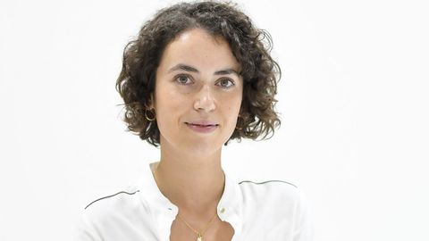 La periodista María Guntín