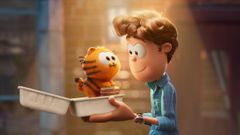 Fotograma del filme protagonizado por el gato Garfield.