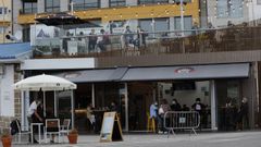 Local hostelero de Foz, municipio que ya lleva semanas en nivel medio-bajo