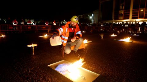 Concentracin por el futuro del Alcoa, en Xove