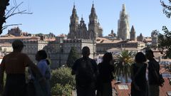 Turistas, este mes de septiembre, en Santiago