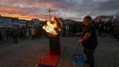 Enterro do Percebe de Mux�a, en imagen de archivo