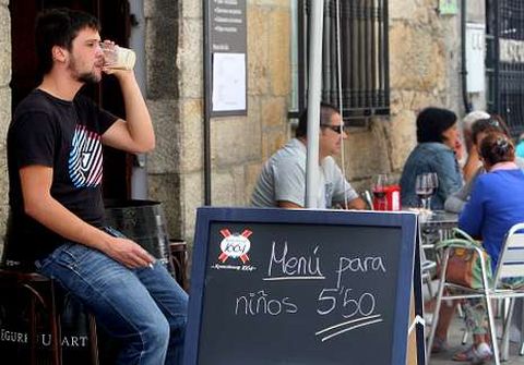 Los restaurantes utilizan los reclamos de los men�s baratos.