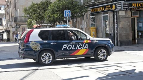 Imagen de archivo de un coche patrulla de la Polic�a Nacional.