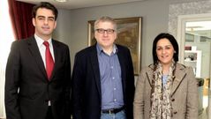 Diego Calvo, Manuel Pan y Zaira Rodr�guez