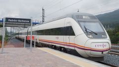 Imagen de archivo de la estaci�n de tren Padr�n-Barbanza
