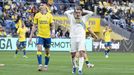 Yeremay, se lamenta durante el encuentro ante el Las Palmas.