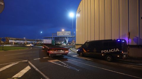 Entrada al puerto de A Coruña