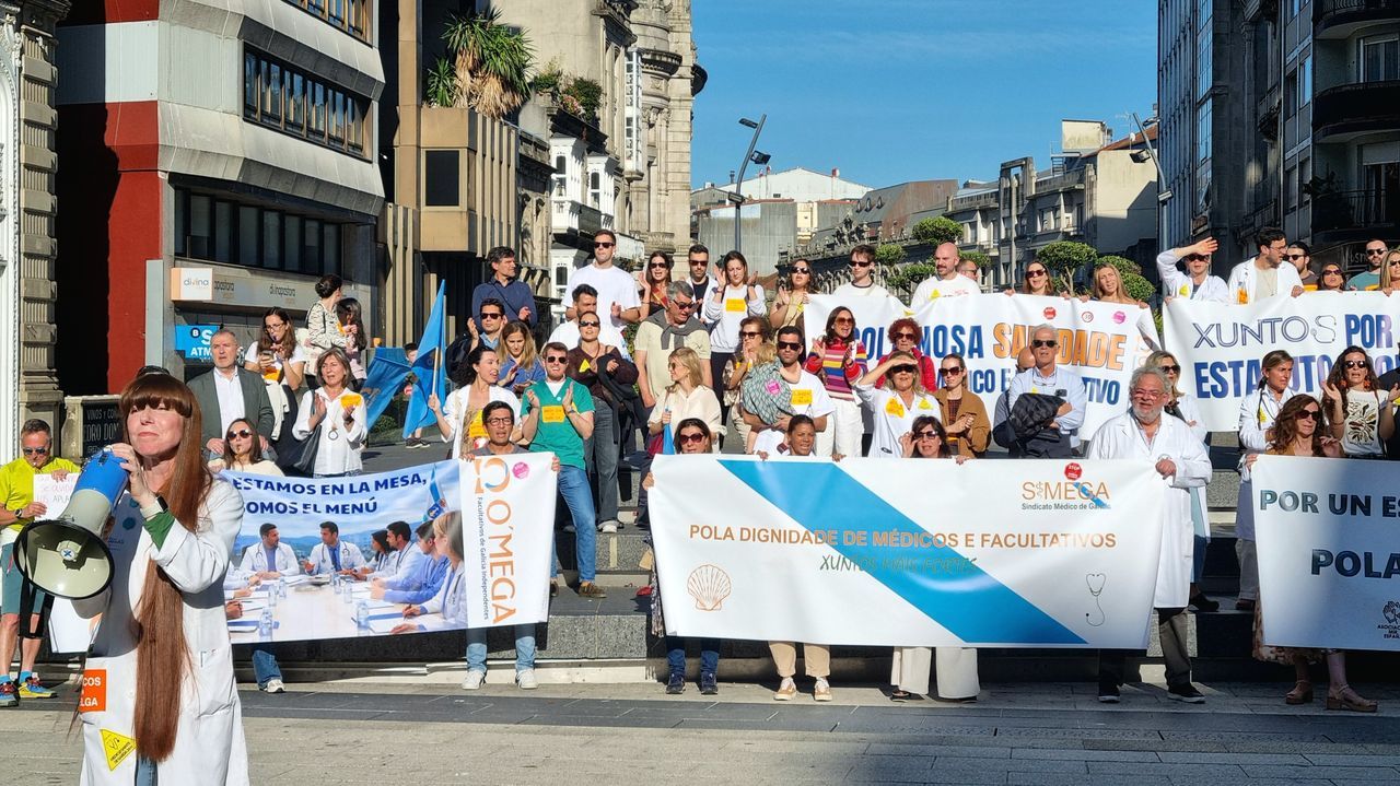 Más de 4.000 personas sin atender en Vigo en dos días por la huelga de médicos