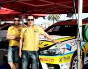 V�zquez y Meira, en la primera prueba del Campeonato de Espa�a.