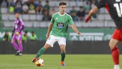 Markel Artetxe, defensa central del Racing de Ferrol