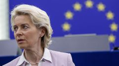 Ursula Von der Leyen, presidenta de la Comisi�n Europea.