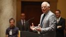 El ministro de Exteriores en funciones, Josep Borrell