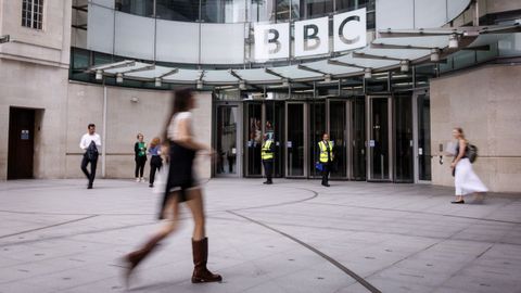 Edificio de la BBC en Londres