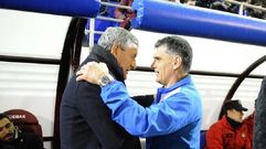 Mendilibar saluda a Seti�n