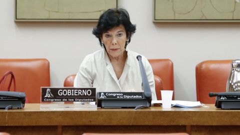 Isabel Cela, ministra de Educacion y FP