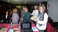 Presentacin de la edicin del 2107 del anuario Va Jacobitana en el Centro do Vio da Ribeira Sacra, en Monforte