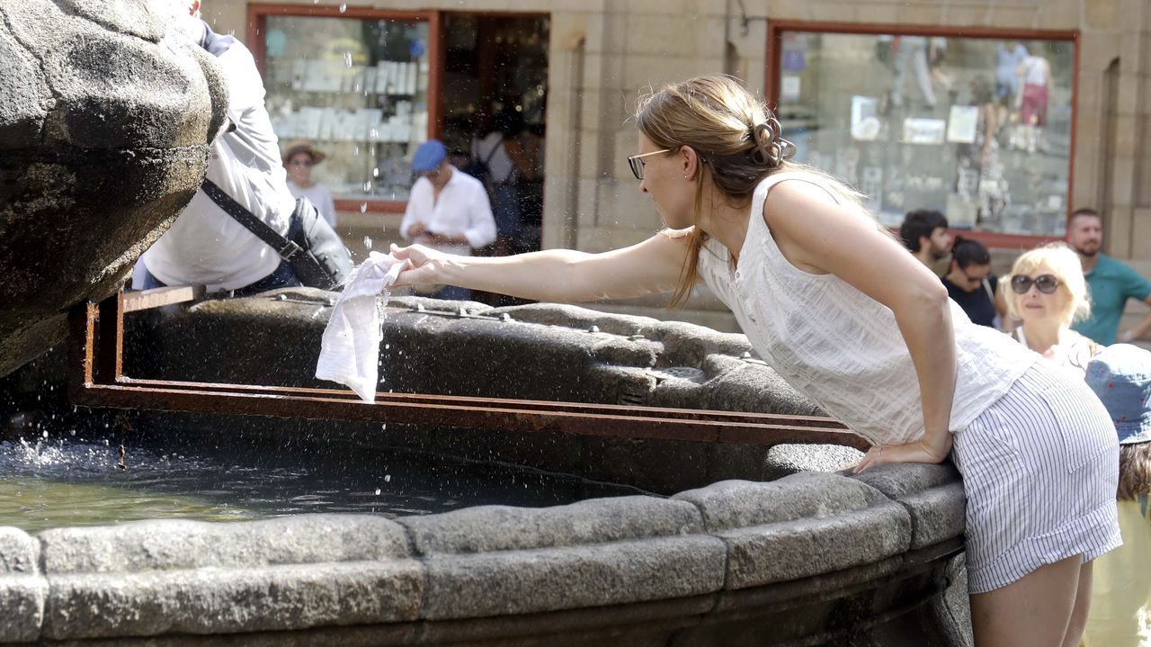 La ola de calor de Santiago aún no supera el récord de los años noventa