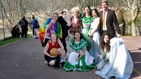 Fiestas de carnavales en los colegios de Barbanza