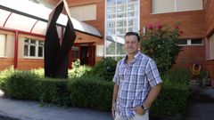 Somoza, en el instituto de As Lagoas de Ourense