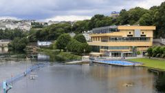 Las instalaciones del Club Fluvial de Lugo