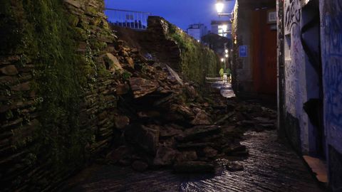 Lugo amaneci� sin parte de su historia