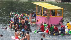 Carrilanchas en el puerto de Cai&oacute;n, en el mediod&iacute;a del s&aacute;bado 