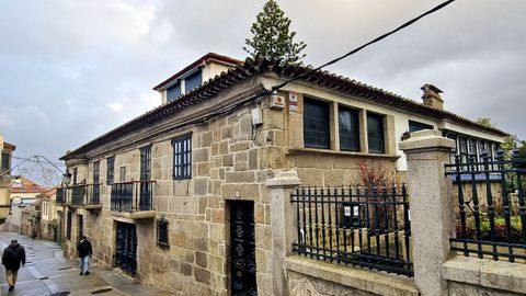 Casa solariega de Lira, en la calle Ferreiros