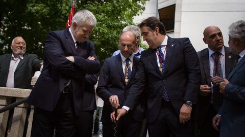 Entre las autoridades presentes en la cita estuvieron Gonzalo Prez Jcome y Miguel Caride